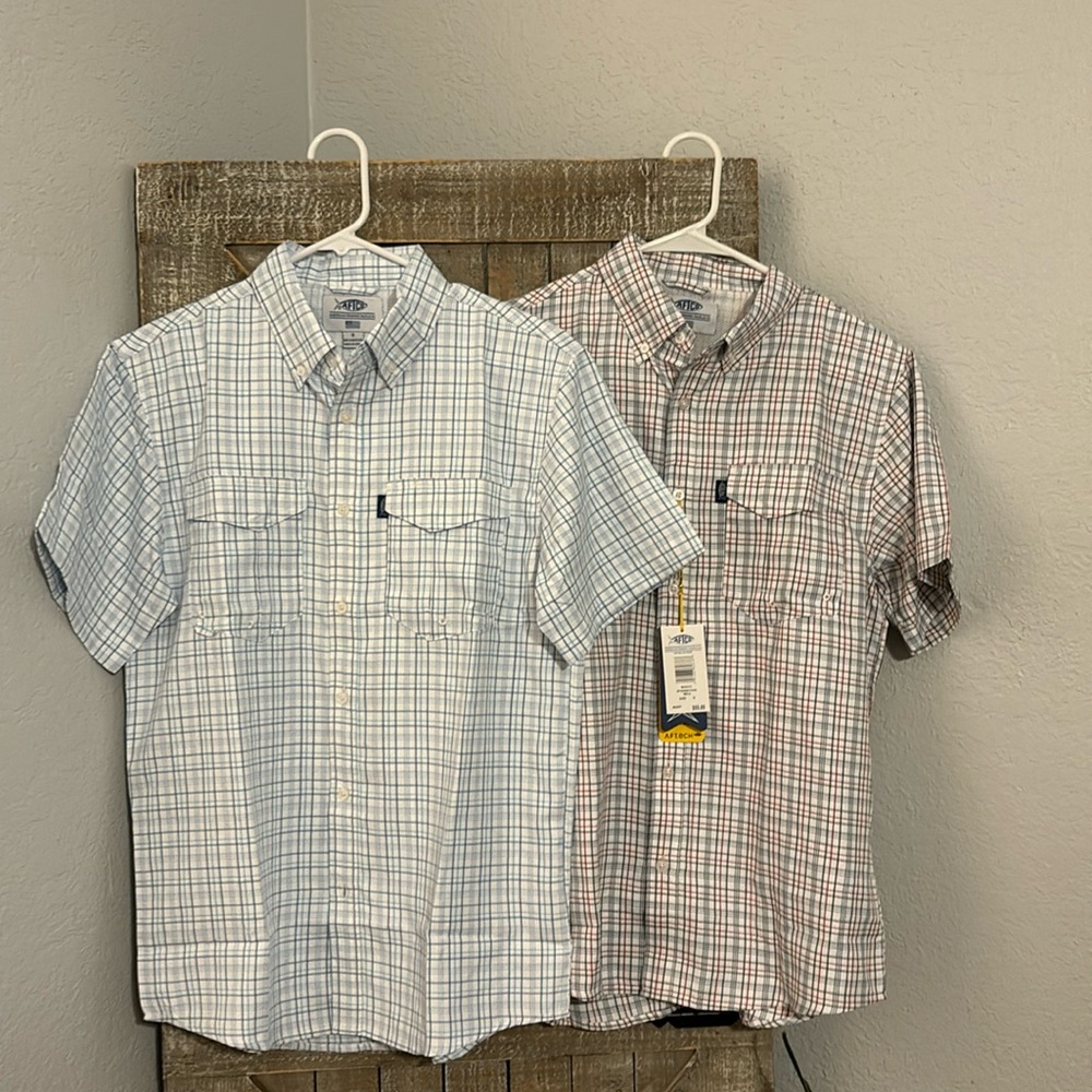 NWT Aftco Intersection Button down